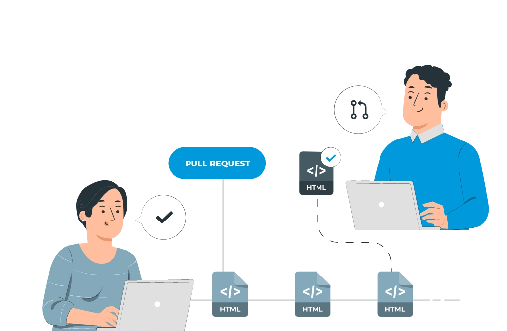 Offshore Full Time Developers Illustration