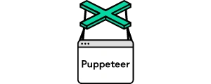 Puppeteer browser automation tool logo